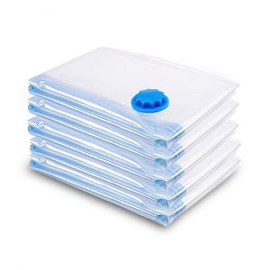 Lot de 5 Sac Housse de Rangement&pound;&not;60x80cm sac d'aspirateur sac &iquest;&iquest; v&iquest;&ordm;tements sous vide - Neuf
