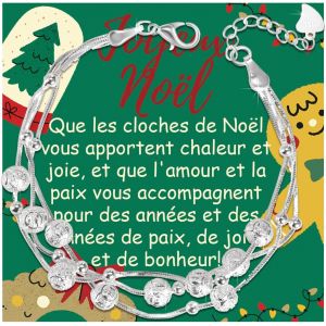 Eryi-Cadeau Pour Femme Bracelet Personnalisé Femme Cadeau Femme Noel Bracelet Argent Femme 925 Massif Bracelet Festival Bracelet Fille Cadeau Femme Anniversaire Cadeau Pour Sa Copine - Neuf