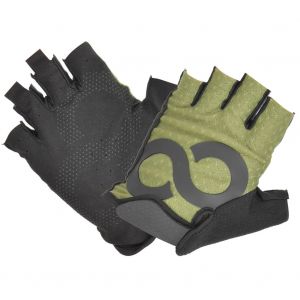 Paire De Gants De Sport Respirants Et Antiderapants, Demi-Doigts, Equipement De Protection Vert (M) - Neuf