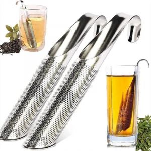2 Infuseurs À Thé En Maille D'acier Inoxydable Aspect Métal - Neuf