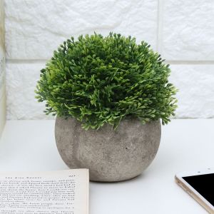 HJLIAN Pots de fleurs artificielles retro, bonsai pour decoration de maison et de bureau (#2) - Neuf