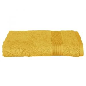 Serviette Ou Drap De Douche 70 X 130 Cm Couleur Moderne Ocre - Neuf