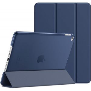 &Eacute;tui pour iPad Air 2, Housse Coque avec Support Fonction et Veille/R&eacute;veil Automatique (Marine) - Neuf