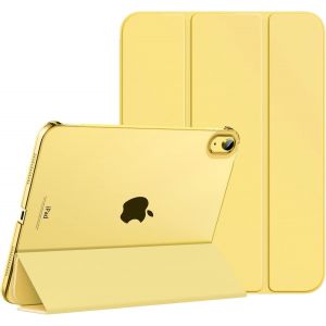 Coque pour iPad (A16) 11&egrave;me G&eacute;n&eacute;ration 11 Pouces en 2025, iPad 10&egrave;me G&eacute;n&eacute;ration 10,9'' en 2022, &Eacute;tui Mince en PC Translucide pour iPad 11&egrave;me G&eacute;n, avec Touch ID, R&eacute;veil/Sommeil Auto, Marine Bleu - Neuf