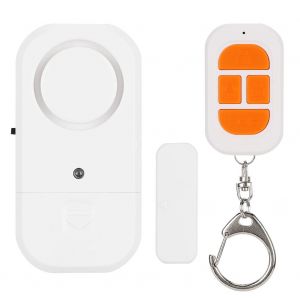 Systeme d'alarme anti-intrusion multifonction avec capteur magnetique et telecommande - Neuf
