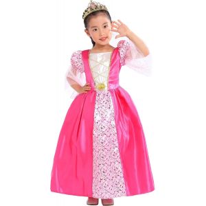 EHNGA-Robe Fancy Princesse Deluxe avec Accessoires - Neuf