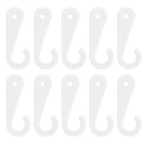 500 Pcs Chapeau Cintres Gant Affichage Cintre Vente au détail Affichage Cintre J Crochets Chapeau Chaussette Cintre Crochet Leggings Hook-Good - Neuf