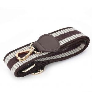 Sac Sangle Cuir Sac &Agrave; Main Inclinaison R&eacute;glable Sac Ceinture Pi&egrave;ce De Rechange Manuel Sac Bricolage Accessoire 3.8cmCaf&eacute; - Neuf