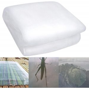 KALANKA-Filet Anti-Insectes Potager,Filets pour Jardin en Maille Fine,Filet De Protection Contre Les Moustique Et Les Oiseaux pour Plantes Fruits Fleurs 3x6M - Neuf