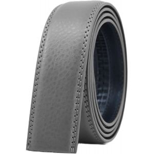 Tianyi-Ceinture Homme En Cuir Automatique À Cliquet Sans Trous 35 Mm De Large Sans Boucle - Neuf