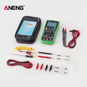 ANENG AN870 multim&egrave;tre 19999 points num&eacute;rique professionnel True Rms tension AC/DC courant NCV Transistor testeur de plage automatique pr&eacute;cis - Type AN870 Green Pro - Neuf