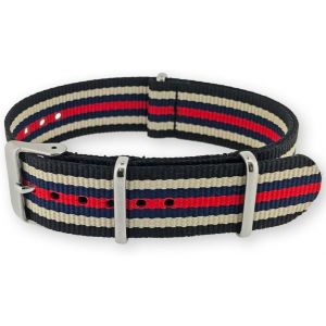 Bracelet De Montre Nato G10 Nylon Strap.[U3377] - Neuf