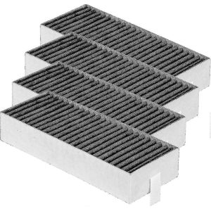 4pcs filtres à charbon actif pour hotte aspirante Siemens Hz9vrcr0 17004796 / Bosch Hez9vrcr0 17004805 / Neff Z821vr0 17004806,Gaggenau CA282111 - Neuf