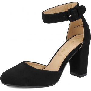 Chaussures À Talons Hauts Pour Femmes Escarpins Elégants Avec Bride À La Cheville Pour Mariages Et Fêtes Angela - Neuf