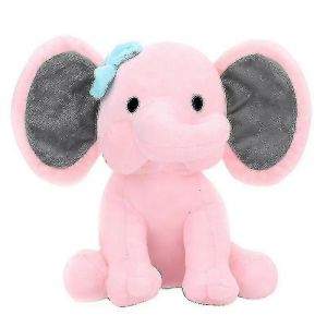Bébé Réconfort Éléphant Subéléphant Peluche Poupée Poupée Oreiller De Couchage Poupée-Rose - Neuf