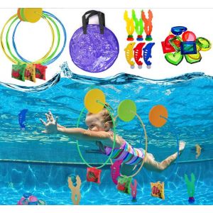 Enfants Jeux De Piscine, Piscine Jouet, Jeu, De Plein Air, Jeux D'eau Pour Enfants, Plongée Sous-Marine Jouet Cadeau Garçon Fille 5-12 Ans Sous-Marin Jouet Jeux D'été Pour Les Enfants - Neuf