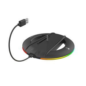 Support Vertical Lumineux pour PS5 Slim / Pro avec 14 Effets RGB Ipega Noir - Neuf