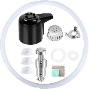 Pi&egrave;ces de rechange pour Instant Pot Duo 5,6 Quart Qt IP-DUO50 IP-DUO6 Sealing Ring Steam Release Valve Float Valve Float Valve Gaskets Bouclier anti-chocs Support de bouclier anti-bouchon - Neuf