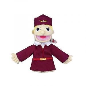 Marionnette &agrave; main en peluche douce, marionnettes amusantes, jouet professionnel, offre de 50 %-h&ocirc;tesse - Neuf