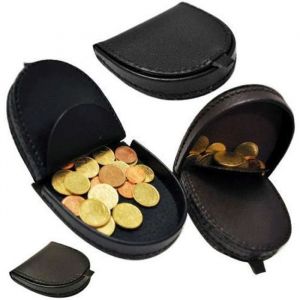 Porte-monnaie "Cuvette" en Cuir Homme Femme neuf - Neuf