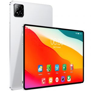 Tablette Android 14 de 10,1 pouces, 8GB RAM 256GB ROM, cam&eacute;ra frontale 16mp + cam&eacute;ra arri&egrave;re 32mp, support 5G WIFI 7 Bluetooth, batterie 10000mAh,Blanc - Neuf