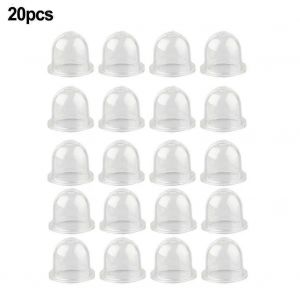 20 Pcs Amorce Ampoules 16/22mm Pour Homelite Pour Echo Pour Stihl Pour Ryobi Pour Poulan Carburateurs Tondeuses Accessoires d'outils de jardin - Neuf
