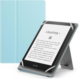 Étui Universel Pour 6"" 6.8"" 7"" Kindle Ereaders Fire Tablette-Kindle/Kobo/Voyaga/Lenovo/Sony Kindle E-Book E-Reader Tablette, Coque En Pu Avec Support Réglable Et Dragonne, Paysage D'aquarelle - Neuf