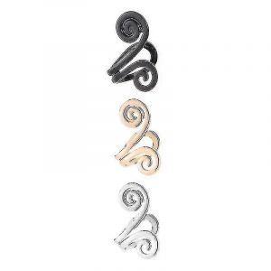 3 Paires De Boucles D'oreilles D'acupression Simples Pour La Mode F&eacute;minine Tight Hoop Curse Sun Wukong Ear Clips Sans Boucles D'oreilles Perc&eacute;es - Neuf