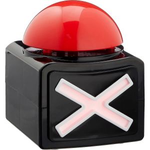 Buzzer Avec Son Et Éclairage Led,Pour Les Soirées Jeux,Les Quiz - Neuf