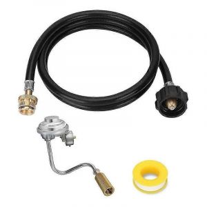 Régulateur de gril pour Roadtrip Grill avec tuyau adaptateur de propane de 4 pieds,parfaitement remplaçant C001,5010000743 - Neuf