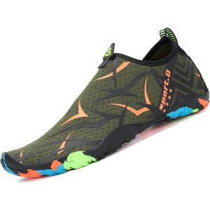 Utigh-Chaussure D'eau Homme Femme Chaussures Aquatiques Respirant Séchage Rapide Chaussures De Plage, Gr.35-48 - Neuf