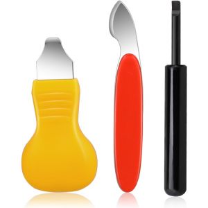 Kal-Lot De 3 Outils De Changement De Batterie Pour Montre, Ouvre-Bo&icirc;tier, Outil De R&eacute;paration Pour Diff&eacute;rents Types De Montres, M&eacute;lange, Taille Unique - Neuf