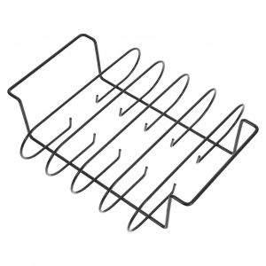 Grille a poulet pour friteuse a air chaud, support a kebabs, plat a rotir antiadhesif, grille a rotir pour dinde - Neuf