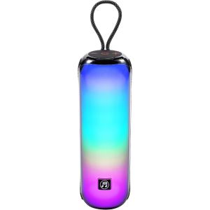 Enceinte Bluetooth Portable Avec Lumières Disco Rvb, Radio Fm, Lecture Usb Et Microsd, Batterie 1800 Mah, Microphone Intégré Et Entrée Aux - Enceinte De Fête Sans Fil Bt-X66[Z1211] - Neuf