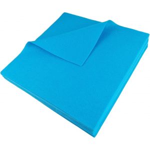 Feutre Souple Blanc, Tissu Feutre Flexible Pour Le Bricolage, 1,4 Mm D'&eacute;paisseur 30x30 Cm Pour Les Projets De Bricolage Et De Couture. - Neuf