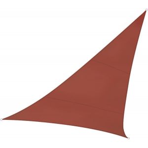 CHECARZHN--NO1-Voile D'Ombrage, Toile Ombrage, Toile Extérieure Terrasse, Imperméable, Protection Contre Uv, 3 Anneaux En O En Acier Inoxydable, 3.6 X 3.6 X 3.6 M, 160 G/M², Polyester, Triangulaire, - Neuf