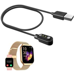 KALANKA-Cable USB Compatible Pour Smartwatch taopodo Montre Connectée Femme 1.91" (1 Pack) - Neuf