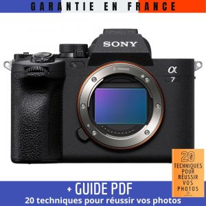 Sony Alpha 7 IV Nu + Guide PDF ""20 TECHNIQUES POUR RÉUSSIR VOS PHOTOS - Neuf