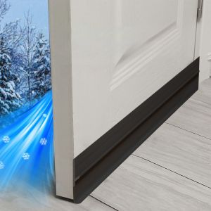 Rouleau de ruban isolant auto-adh&eacute;sif haute densit&eacute; pour joint de porte, 99 cm (39 po), blanc - Neuf