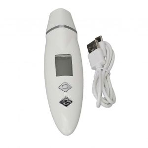 Analyseur de peau portable Humidim&egrave;tre facial USB Soins de la peau Testeur d'huile d'eau Capteur d'humidit&eacute; num&eacute;rique pour salon de beaut&eacute; - Neuf