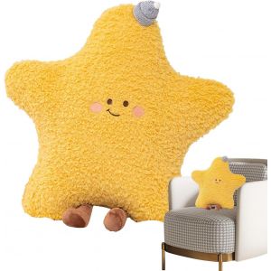 Oreiller - Oreiller Soleil Et Lune En Peluche Coussin D&eacute;coratif Doux En Peluche Pour Soutien Lombaire Dormir Lit Grossesse Femmes B&eacute;b&eacute; - Neuf