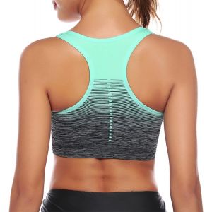 Slep-Brassiere Sport Femme,Brassiere Yoga Brassiere Femme Coussinets Amovibles &Eacute;lastique Danse Sous-V&ecirc;tements De Sport S-Xxl - Neuf