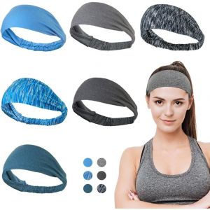 Kalanka-Bandeau De Course Pour Femme, Bandeaux De Sport Pour Homme, 6 Pièces - Neuf