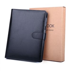 Kaxdl-Bestoo Filofax A5 Carnet De Notes Cahier En Cuir Rechargeable Voyage Diary Notebook Bullet Journal 200 Pages De Papier Épais De 100 Gsm,Cadeau Pour Hommes Et Femmes (Noir) - Neuf