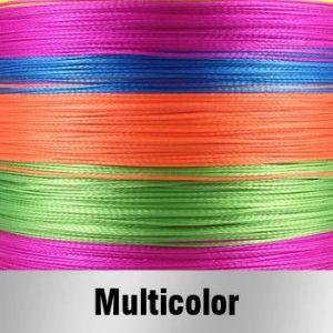 Jof 300m 500m 1000m 8 Brins 4 Brins 18-88lb Pe Tress&eacute; Fil De P&ecirc;che Multifilament Super Fort Ligne De P&ecirc;che Japon Multicolore.Multi.4 Strands 1000m 18lb - Neuf