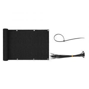 Filet Brise-Vue De Balcon De 5 M, Protection Solaire Et Contre Le Vent - Neuf