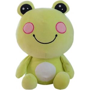 Peluche douce, oreiller, grenouille mignonne, peluche super douce, poup&eacute;e de 9,8 pouces - Neuf
