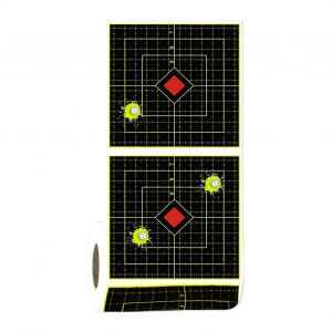 Cibles Anti-Eclaboussures 6 Pouces, 100 Feuilles, Eclat Jaune Fluorescent Brillant Ref. : 7889 - Neuf