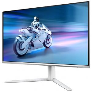 Philips Evnia 6000 27M2N6501L - Moniteur OLED - jeux - 27" (26.5" visualisable) - 2560 x 1440 QHD @ 240 Hz - 400 cd/m&sup2; - 1500000:1 - HDR10 - 0.03 ms - 2xHDMI, DisplayPort - blanc - Neuf