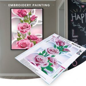 Kit De Broderie En Strass Fait A La Main, Peinture Au Point De Croix, Artisanat Pour Decoration Murale De Maison - Neuf